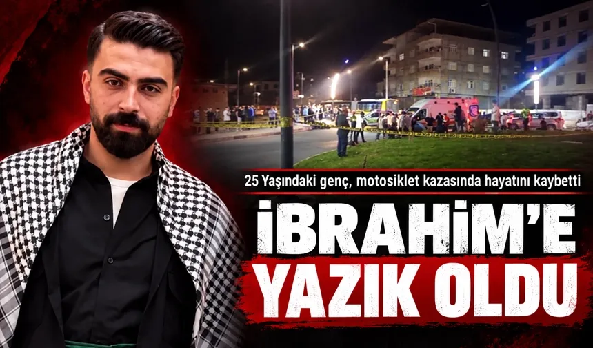 25 Yaşındaki genç, motosiklet kazasında hayatını kaybetti