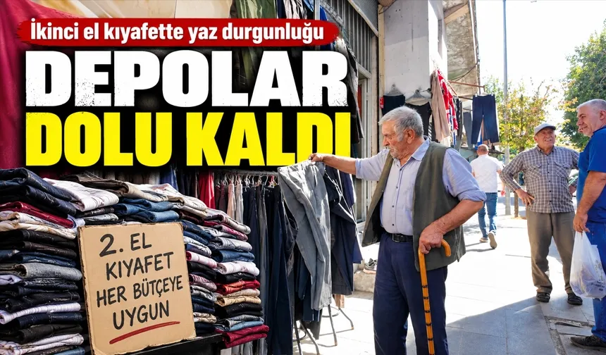 İkinci el kıyafette yaz durgunluğu
