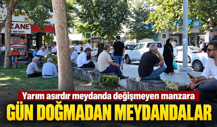 Yarım asırdır meydanda değişmeyen manzara