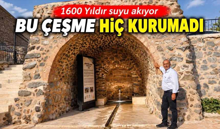 BU ÇEŞME HİÇ KURUMADI