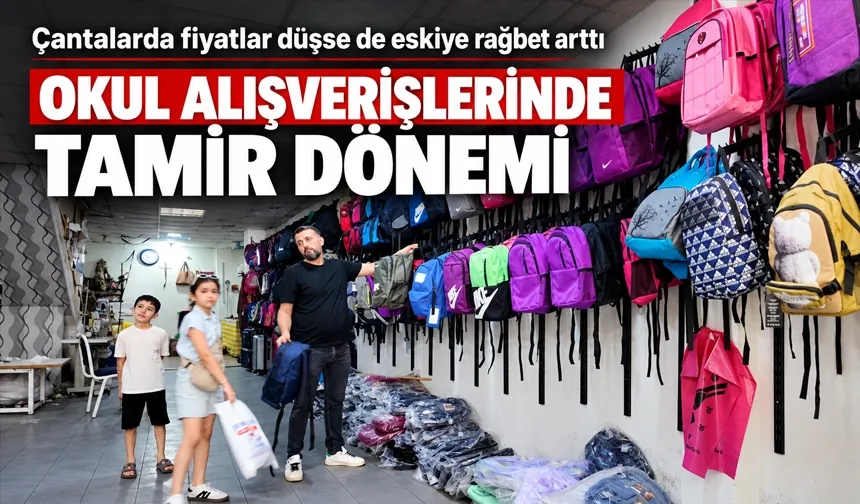 Çantalarda fiyatlar düşse de eskiye rağbet arttı