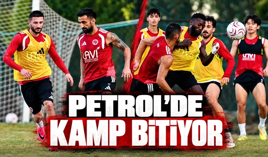 Kırmızı-Beyazlılar hazırlık maçıyla kampı tamamlıyor