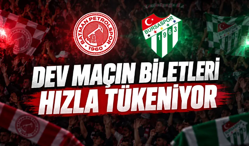 Dev maçın biletleri hızla tükeniyor