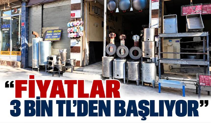 Sonbahar mevsiminde sobalar hazır