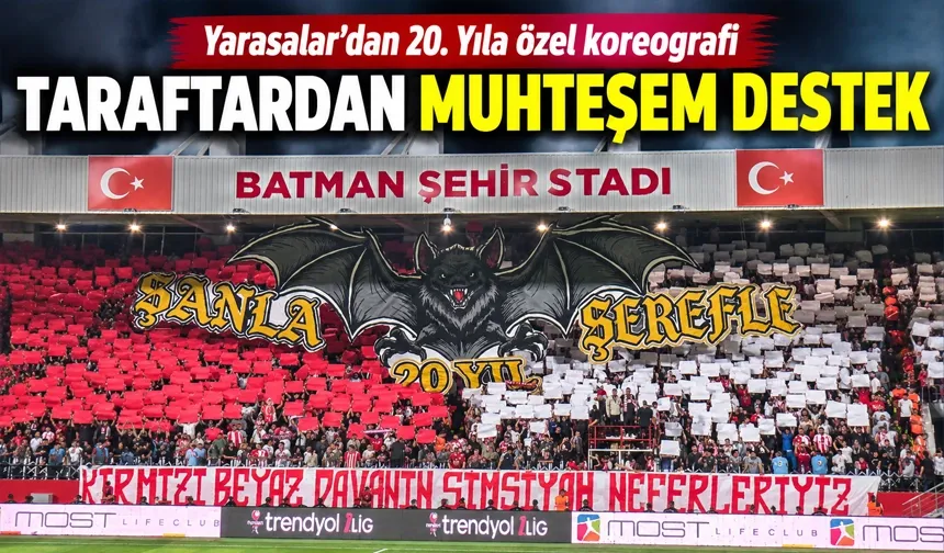 Yarasalar’dan 20. Yıla özel koreografi
