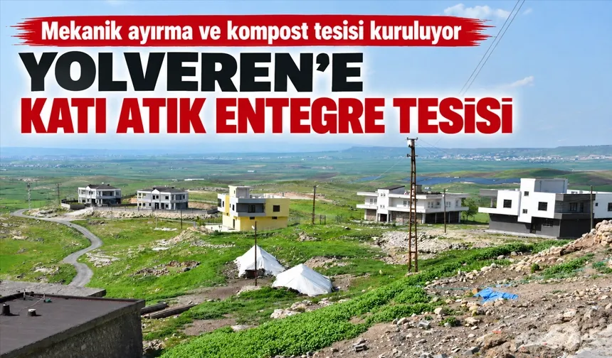 Mekanik ayırma ve kompost tesisi kuruluyor