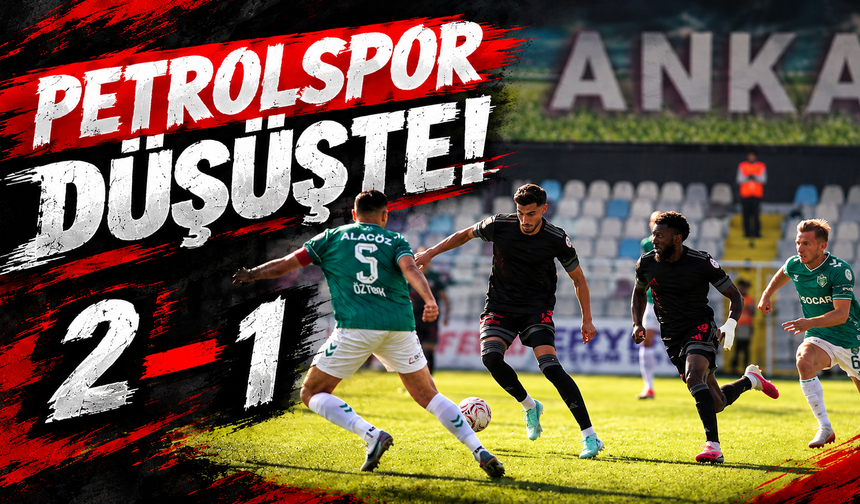 Petrolspor, Iğdır FK’ya da mağlup oldu!