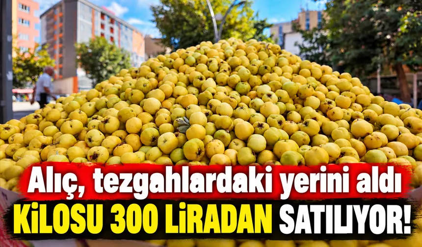 Alıç, tezgahlardaki yerini aldı