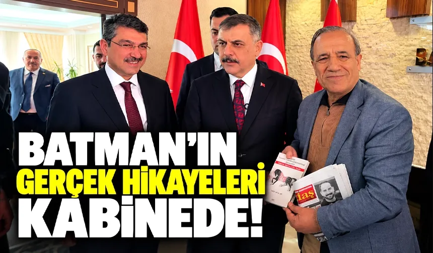 Arslan’ın iki eseri Bakan Çiftçi’ye emanet