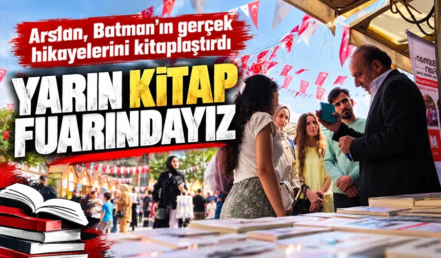 Arslan, Batman’ın gerçek hikayelerini kitaplaştırdı