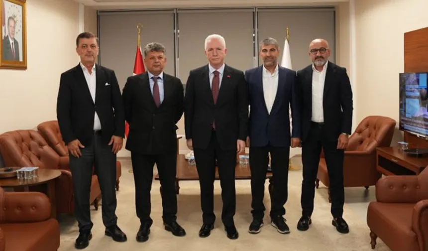 VALİ GÜL'ÜN KONUĞUYDULAR