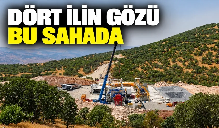 Gaziler köyü sınırında yeni keşfedilen saha umut veriyor
