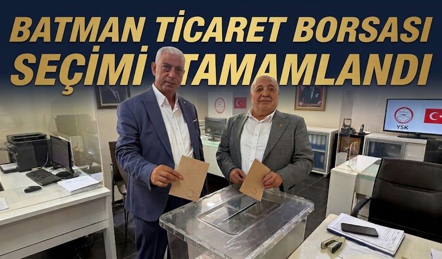 TİCARET BORSASI SEÇİMİ TAMAMLANDI, İŞTE SONUÇLAR
