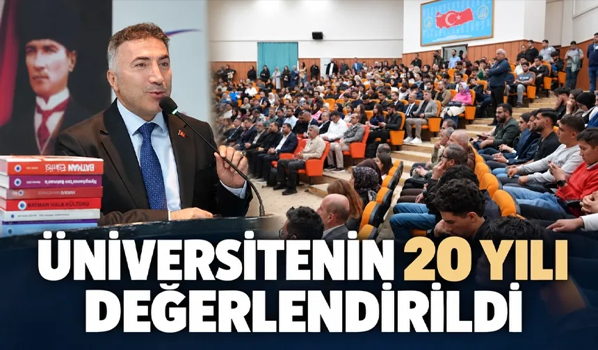 Batman Üniversitesi’nin 20. Yılında gazetecilerle buluşma
