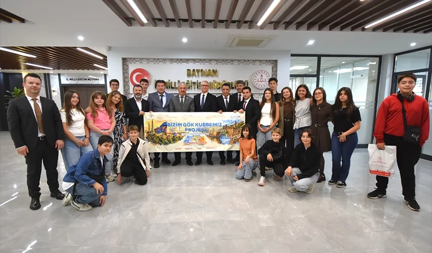 İstanbullu öğrenciler Batman’da ağırlandı