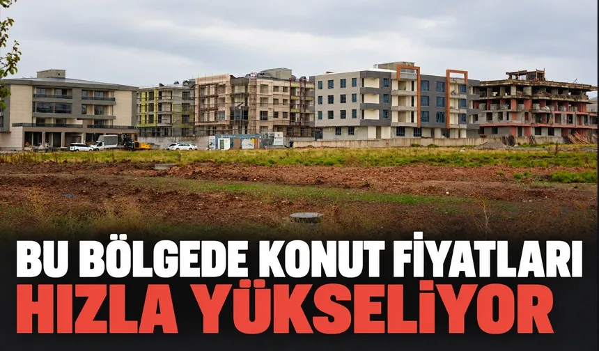 Havalimanı kavşağında yeni bir mahalle doğuyor