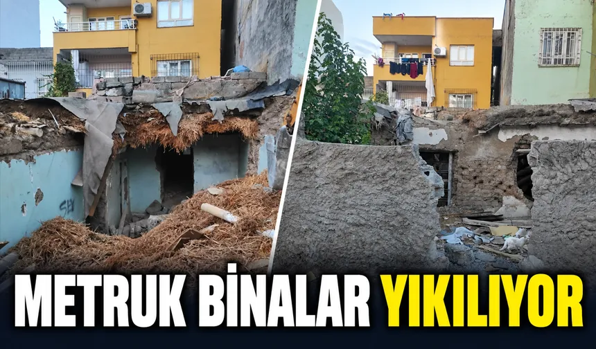 METRUK BİNALAR YIKILIYOR