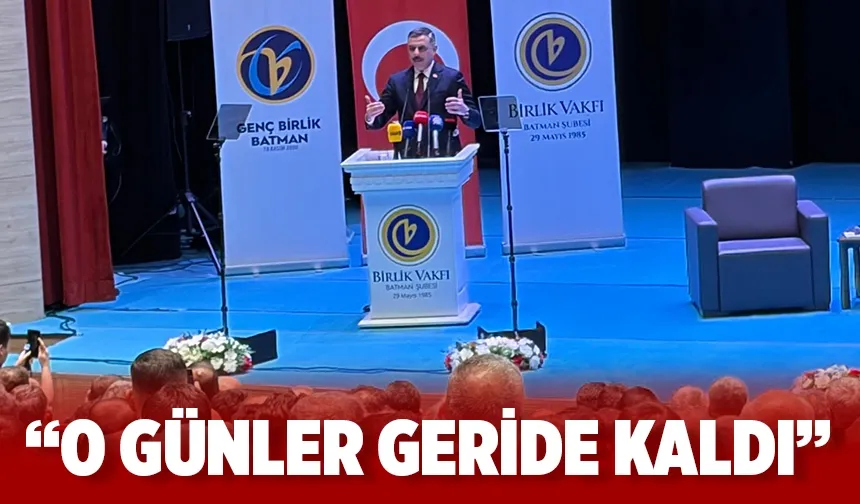 Bakan Çiftçi, Batman’da nostalji yaptı