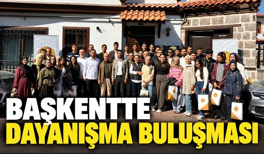 Ankara’daki üniversiteli öğrenciler vakıf ve derneğin konuğuydu