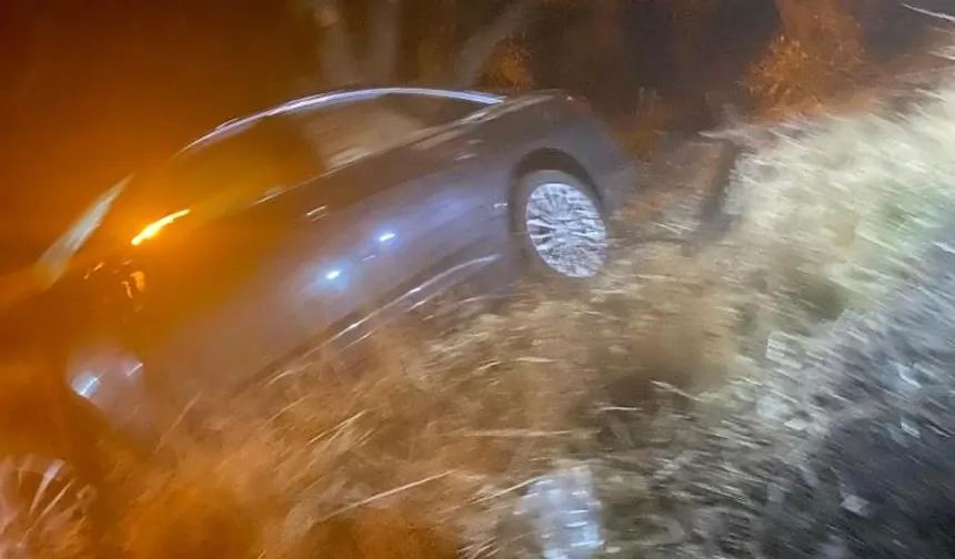 Batman'da otomobil bahçeye daldı: 5 yaralı