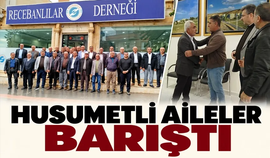 Husumet bitti, barış kazandı