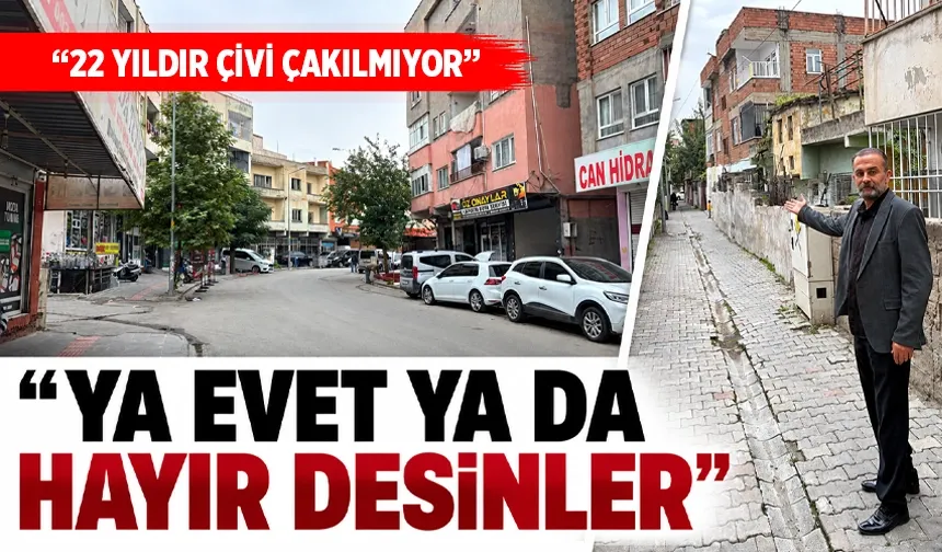 Kentsel dönüşüm projesinin somutlaşmasını istiyorlar