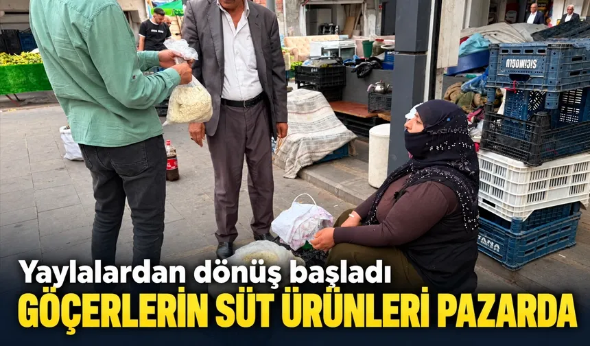 Yaylalardan dönüş başladı