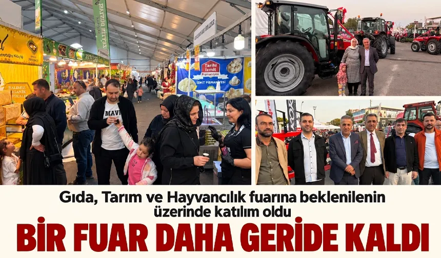 Gıda, Tarım ve Hayvancılık fuarına beklenilenin üzerinde katılım oldu