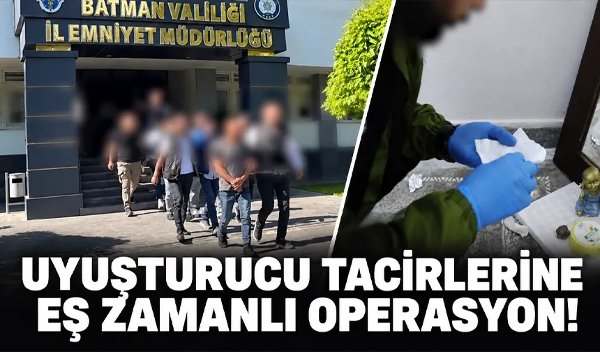 Batman’ın da aralarında bulunduğu 4 il’de 17 tutuklama